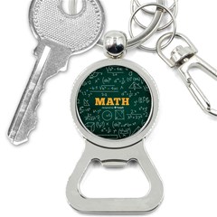 Realistic-math-chalkboard-background Bottle Opener Key Chain by Vaneshart