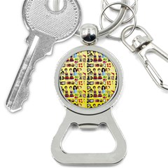 Kawaiicollagepattern3 Bottle Opener Key Chain by snowwhitegirl