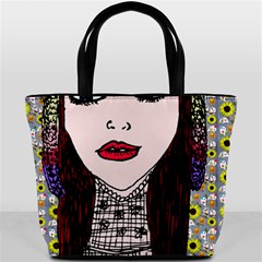 Chris Wall Bucket Bag by snowwhitegirl