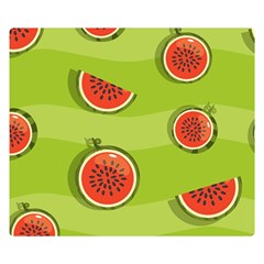 Seamless Background With Watermelon Slices Double Sided Flano Blanket (small)  by BangZart