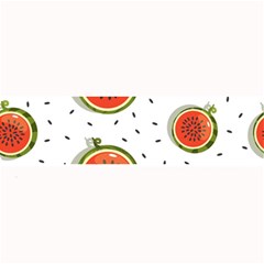 Seamless-background-pattern-with-watermelon-slices Large Bar Mats by BangZart