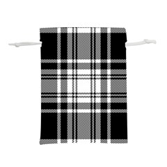 Pixel Background Design Modern Seamless Pattern Plaid Square Texture Fabric Tartan Scottish Textile Lightweight Drawstring Pouch (m) by BangZart