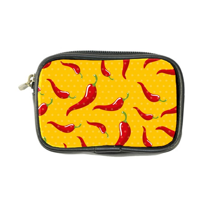 Chili vegetable pattern background Coin Purse