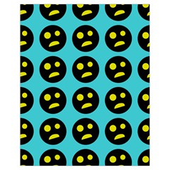 005 - Ugly Smiley With Horror Face - Scary Smiley Drawstring Bag (small) by DinzDas