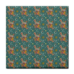 006 - Funky Oldschool 70s Wallpaper - Exploding Circles Tile Coaster by DinzDas