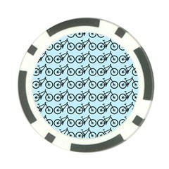 Mountain Bike - Mtb - Hardtail And Dirt Jump Poker Chip Card Guard (10 Pack) by DinzDas