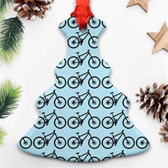 Mountain Bike - Mtb - Hardtail And Dirt Jump Christmas Tree Ornament (two Sides) by DinzDas