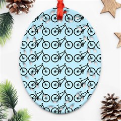 Mountain Bike - Mtb - Hardtail And Dirt Jump Ornament (oval Filigree) by DinzDas