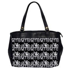 Mountain Bike - Mtb - Hardtail And Dirt Jump 2 Oversize Office Handbag (2 Sides) by DinzDas