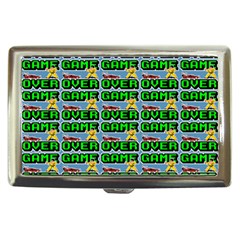 Game Over Karate And Gaming - Pixel Martial Arts Cigarette Money Case by DinzDas