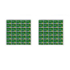 Game Over Karate And Gaming - Pixel Martial Arts Cufflinks (square) by DinzDas