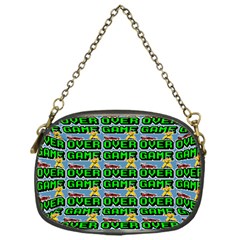 Game Over Karate And Gaming - Pixel Martial Arts Chain Purse (one Side) by DinzDas