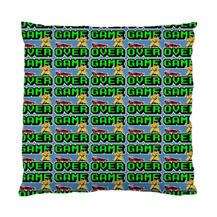 Game Over Karate And Gaming - Pixel Martial Arts Standard Cushion Case (One Side)