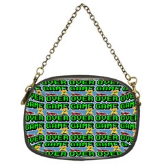 Game Over Karate And Gaming - Pixel Martial Arts Chain Purse (two Sides) by DinzDas