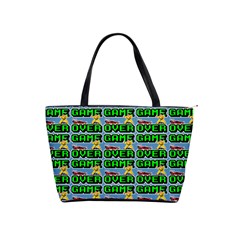 Game Over Karate And Gaming - Pixel Martial Arts Classic Shoulder Handbag by DinzDas