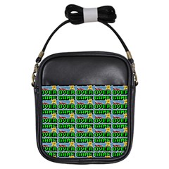 Game Over Karate And Gaming - Pixel Martial Arts Girls Sling Bag by DinzDas