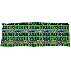 Game Over Karate And Gaming - Pixel Martial Arts Body Pillow Case Dakimakura (two Sides) by DinzDas