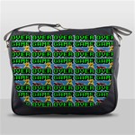 Game Over Karate And Gaming - Pixel Martial Arts Messenger Bag Front