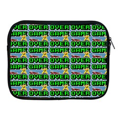 Game Over Karate And Gaming - Pixel Martial Arts Apple Ipad 2/3/4 Zipper Cases by DinzDas