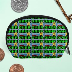 Game Over Karate And Gaming - Pixel Martial Arts Accessory Pouch (large) by DinzDas