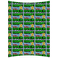 Game Over Karate And Gaming - Pixel Martial Arts Back Support Cushion by DinzDas