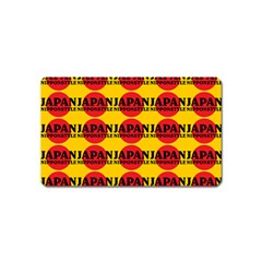 Japan Nippon Style - Japan Sun Magnet (name Card) by DinzDas