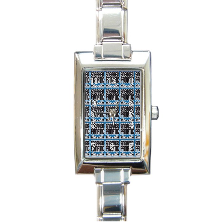 Sneaker Fanatic - Sneakers And Sport Shoes Fan Rectangle Italian Charm Watch