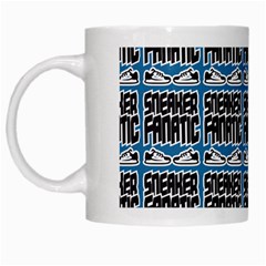 Sneaker Fanatic - Sneakers And Sport Shoes Fan White Mugs by DinzDas