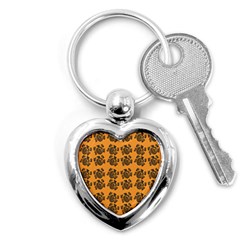 Inka Cultur Animal - Animals And Occult Religion Key Chain (heart) by DinzDas