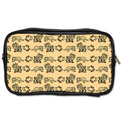 Inka Cultur Animal - Animals And Occult Religion Toiletries Bag (two Sides) by DinzDas