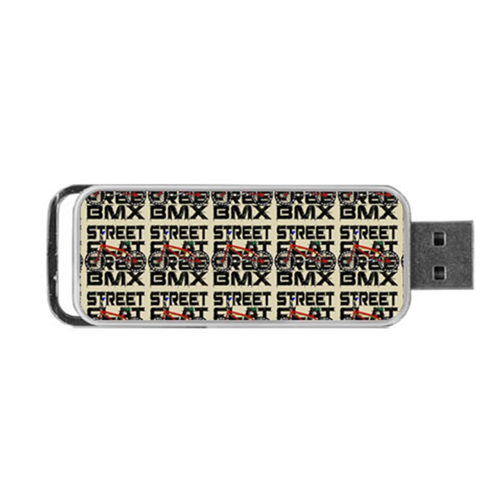 Bmx And Street Style - Urban Cycling Culture Portable USB Flash (One Side)