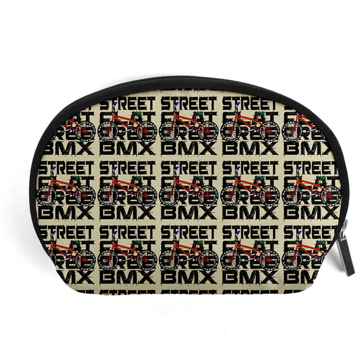 Bmx And Street Style - Urban Cycling Culture Accessory Pouch (Large)