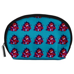 Little Devil Baby - Cute And Evil Baby Demon Accessory Pouch (large) by DinzDas