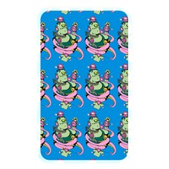 Monster And Cute Monsters Fight With Snake And Cyclops Memory Card Reader (rectangular) by DinzDas