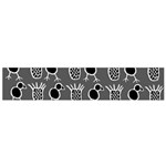 Njhb Vectorized Small Flano Scarf Back