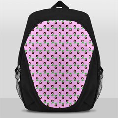 Headphones Girl Pink Backpack Bag by snowwhitegirl