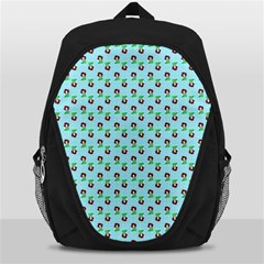 Headphones Girl Aqua Backpack Bag by snowwhitegirl