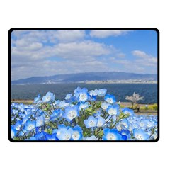 Floral Nature Fleece Blanket (small) by Sparkle