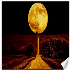 Moon Road Canvas 20  X 20  by Sparkle