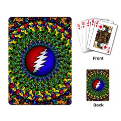 Grateful Dead Playing Cards Single Design (rectangle) by Sapixe