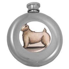 New Art Infliction Logo Round Hip Flask (5 Oz) by Spenny11