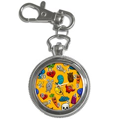 Graffiti Characters Seamless Ornament Key Chain Watches by Amaryn4rt