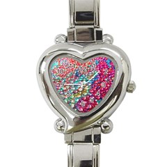 Rainbow Support Group  Heart Italian Charm Watch by ScottFreeArt