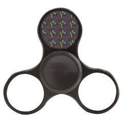 Gray Pattern Finger Spinner by Saptagram