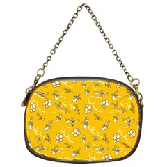 Honeybees Chain Purse (one Side) by bloomingvinedesign