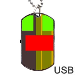 Serippy Dog Tag Usb Flash (two Sides) by SERIPPY