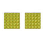 Lemon And Yellow Cufflinks (Square) Front(Pair)