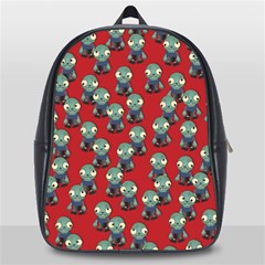 Zombie Virus School Bag (large) by helendesigns