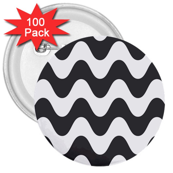 Copacabana  3  Buttons (100 pack) 