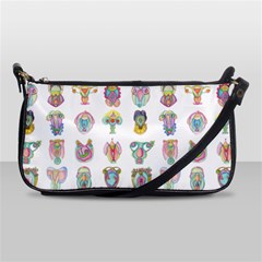 Female Reproductive System  Shoulder Clutch Bag by ArtByAng